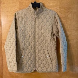 Lands' End quilted light weight jacket